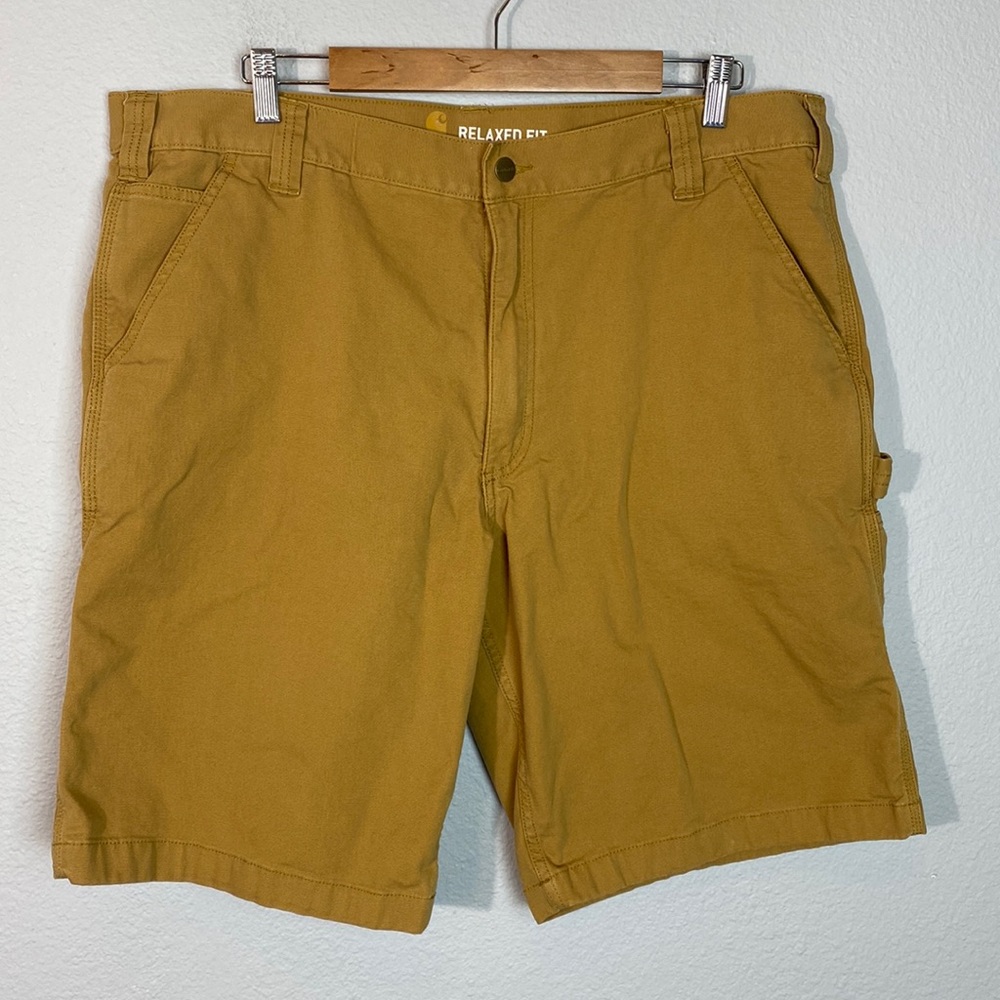 Men's Carhartt RELAXED FIT CANVAS UTILITY WORK SHORT